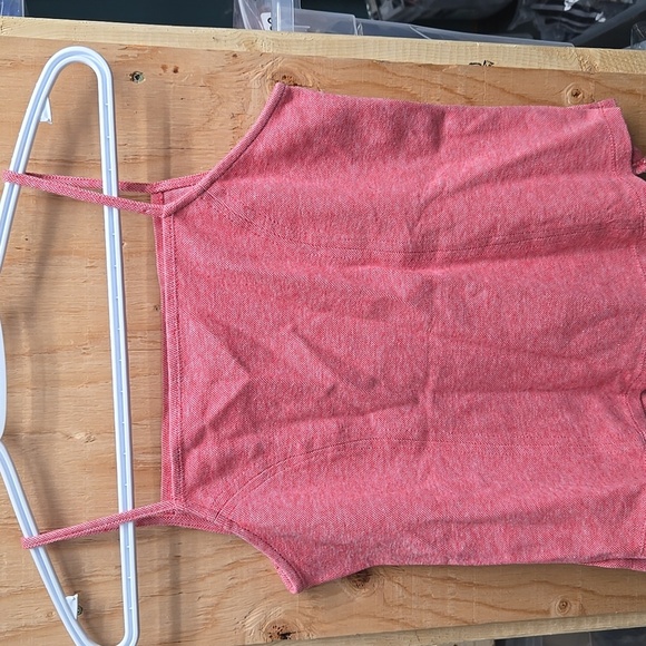 Meadow Rue By Anthropologie Size S Heathered Pink Sleeveless Buttoned Top - Picture 5 of 8